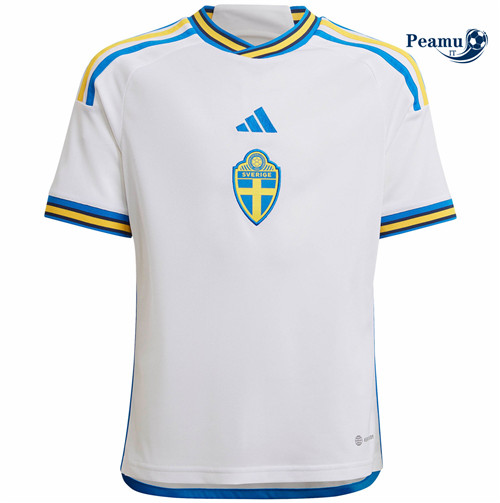 Maglia Calcio Svezia Seconda 2022-2023 I0873