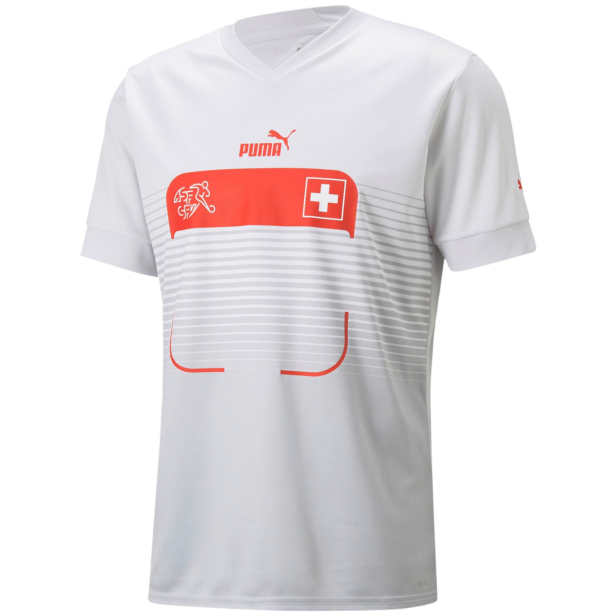 Maglia Calcio Svizzera Seconda 2022-2023 I0875