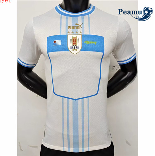 Maglia Calcio Player Uruguay Seconda 2022-2023 I0878