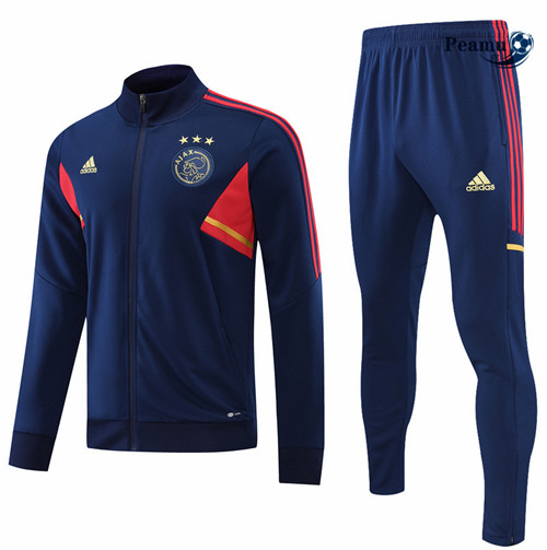 Tuta Calcio - Giacca Ajax Bleu Marine 2022-2023 I0879