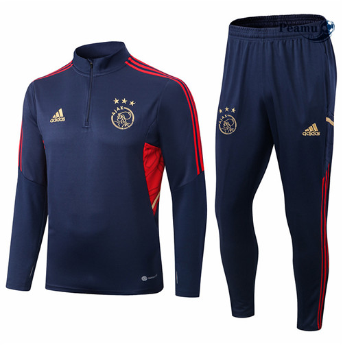 Tuta Calcio Ajax Bleu Marine 2022-2023 I0882