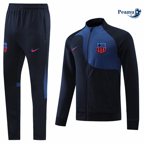 Tuta Calcio - Giacca Barcellona Bleu Marine 2022-2023 I0959