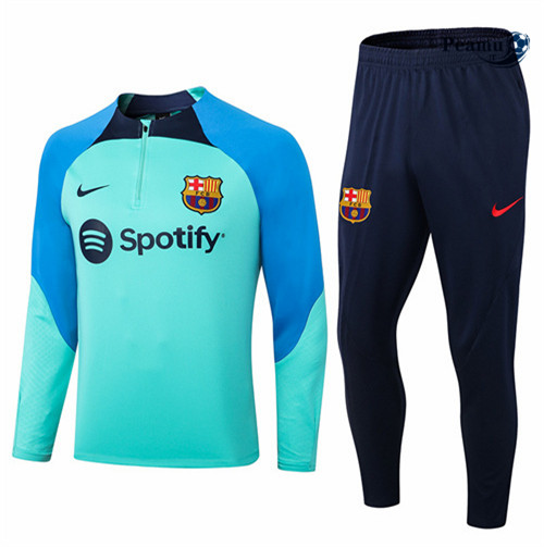 Tuta Calcio Player Barcellona Bleu/Bleu Marine 2022-2023 I0961