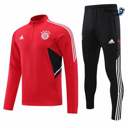 Tuta Calcio Bayern Monaco Rouge/Noir 2022-2023 I0970
