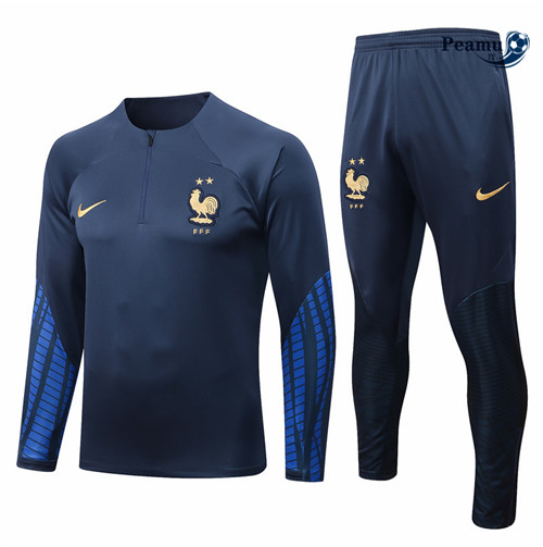 Tuta Calcio Francia Bleu Marine 2022-2023 I1148