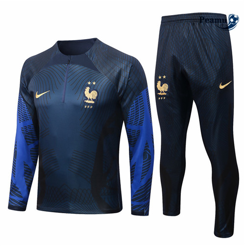 Tuta Calcio Francia Bleu Marine 2022-2023 I1150