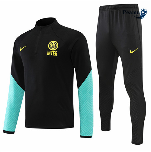 Tuta Calcio Inter Milan Noir/Vert 2022-2023 I0989