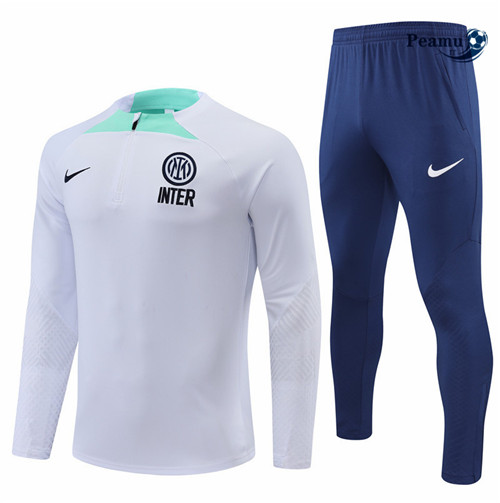Tuta Calcio Inter Milan Blanc/Bleu 2022-2023 I0991