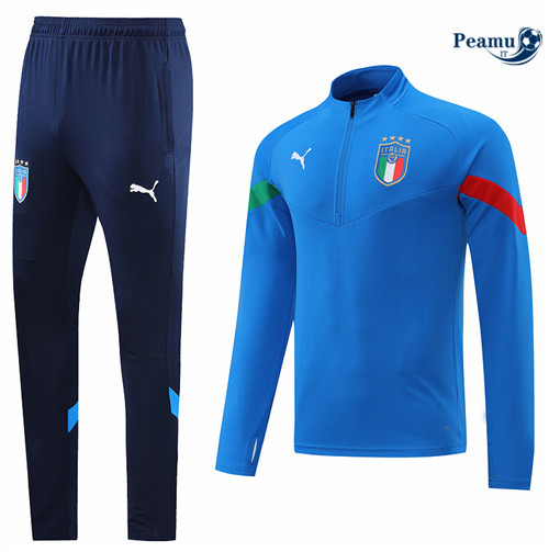 Tuta Calcio Italia Bleu 2022-2023 I1156