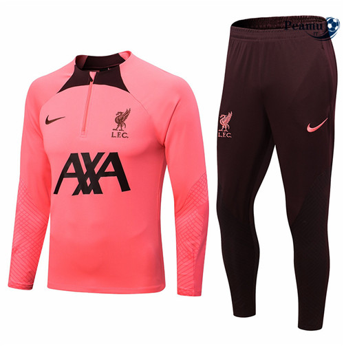 Tuta Calcio Liverpool Rose/Noir 2022-2023 I1019