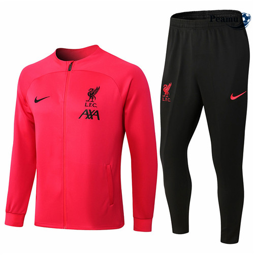 Tuta Calcio - Giacca Liverpool Rouge/Noir 2022-2023 I1029