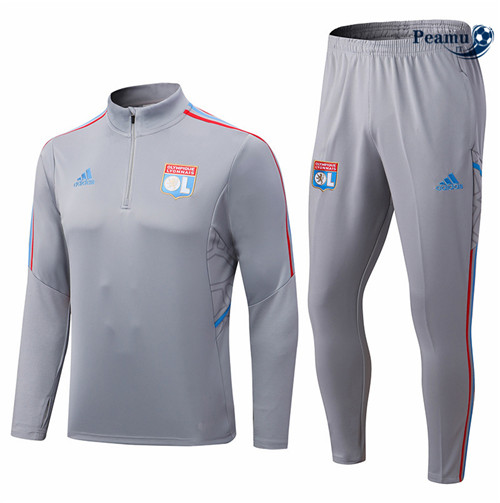 Tuta Calcio Lyon Gris 2022-2023 I1034