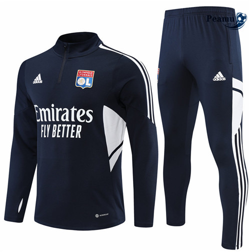 Tuta Calcio Lyon Noir/Blanc 2022-2023 I1038