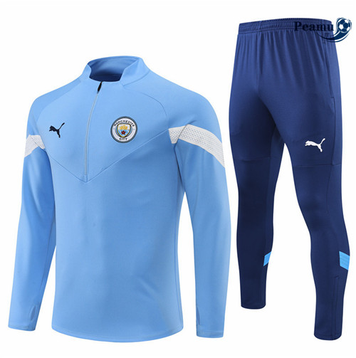 Tuta Calcio Manchester City Bleu 2022-2023 I1039