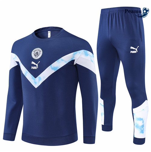 Tuta Calcio Manchester City Bleu Marine 2022-2023 I1043