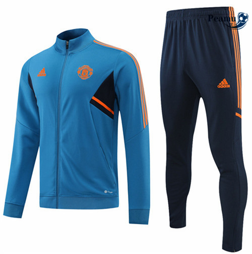 Tuta Calcio - Giacca Manchester United Noir 2022-2023 I1050