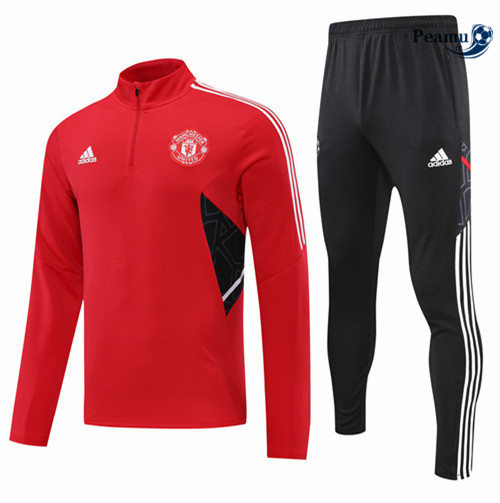 Tuta Calcio Manchester United Noir 2022-2023 I1058
