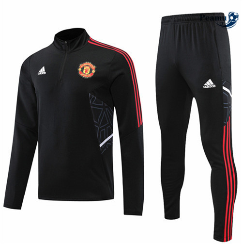 Tuta Calcio Manchester United Rouge/Noir 2022-2023 I1059