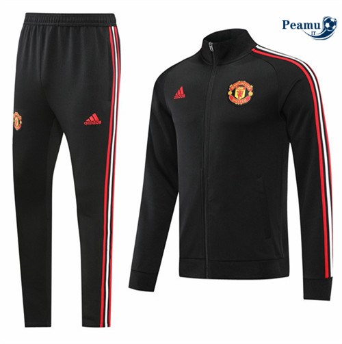 Tuta Calcio - Giacca Manchester United Noir 2022-2023 I1060