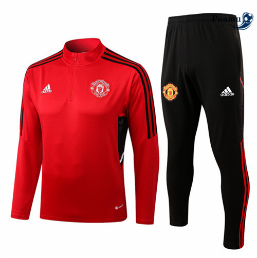 Tuta Calcio Manchester United Rouge/Noir 2022-2023 I1066
