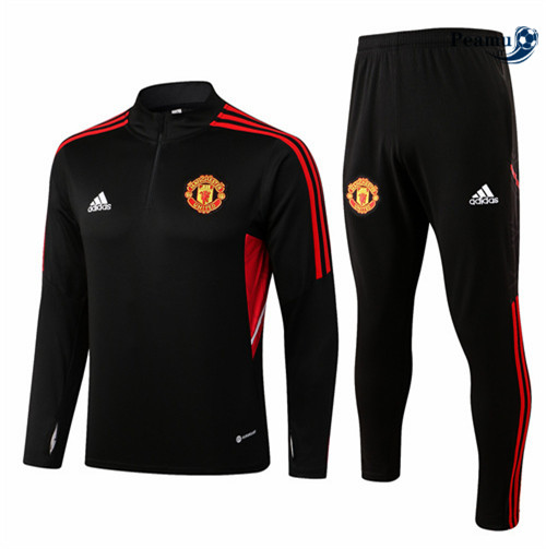 Tuta Calcio Manchester United Noir/Rouge 2022-2023 I1067
