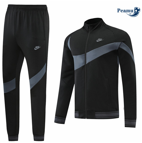 Tuta Calcio - Giacca Nike Noir/Bleu 2022-2023 I0907