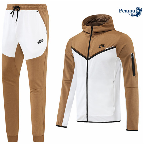 Tuta Calcio - Giacca Nike Brun/Blanc 2022-2023 I0910