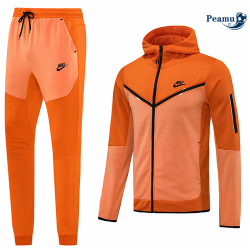Tuta Calcio - Felpa con cappuccio Nike Orange 2022-2023 I0920