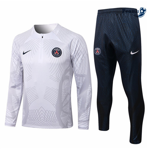 Tuta Calcio Paris PSG Blanc/Bleu Marine 2022-2023 I1089