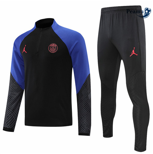 Tuta Calcio Paris PSG Noir/Bleu 2022-2023 I1091