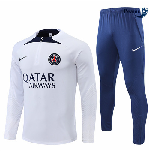 Tuta Calcio Paris PSG Blanc/Bleu 2022-2023 I1095