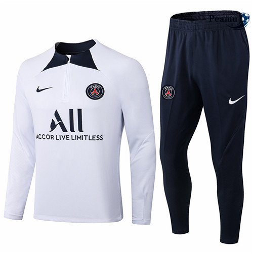 Tuta Calcio Paris PSG Blanc/Noir 2022-2023 I1100