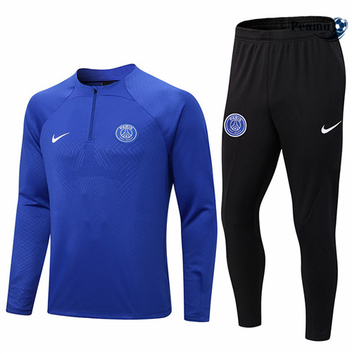 Tuta Calcio Paris PSG Bleu/Noir 2022-2023 I1104
