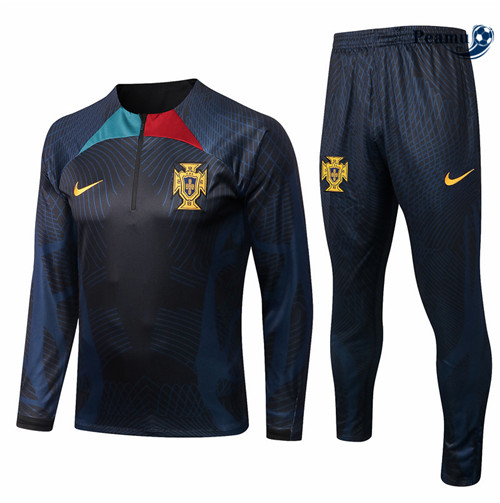 Tuta Calcio Portogallo Bleu Marine 2022-2023 I1167