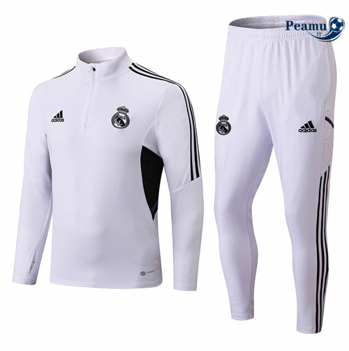 Tuta Calcio Real Madrid Blanc/Noir 2022-2023 I1116