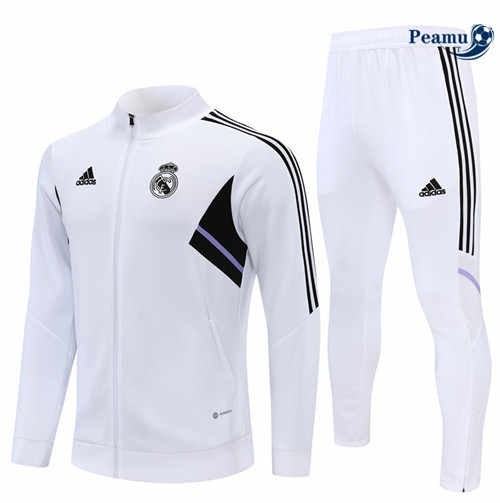 Tuta Calcio - Giacca Real Madrid Blanc 2022-2023 I1119