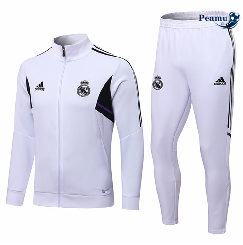 Tuta Calcio - Giacca Real Madrid Blanc 2022-2023 I1121