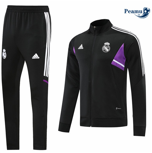 Tuta Calcio - Giacca Real Madrid Noir 2022-2023 I1123