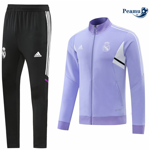 Tuta Calcio - Giacca Real Madrid Noir/Violet 2022-2023 I1124