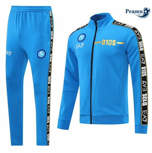 Tuta Calcio - Giacca SSC Napoli Bleu 2022-2023 I1131