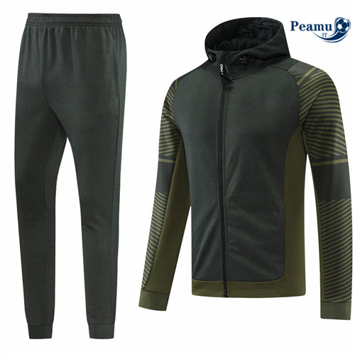 Tuta Calcio - Felpa con cappuccio Sans logo de marque 2022-2023 I0897