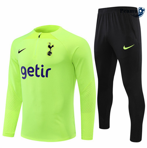 Tuta Calcio Tottenham Hotspur Vert/Noir 2022-2023 I1136
