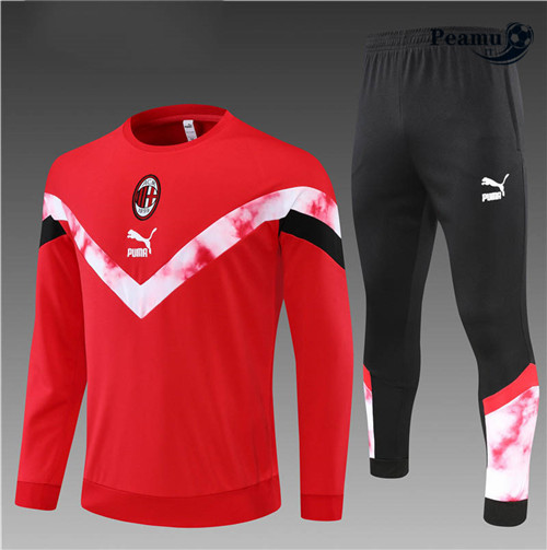 Tuta Calcio Bambino AC Milan Rouge/Noir 2022-2023 I1168
