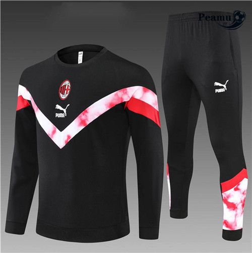 Tuta Calcio Bambino AC Milan Noir 2022-2023 I1169