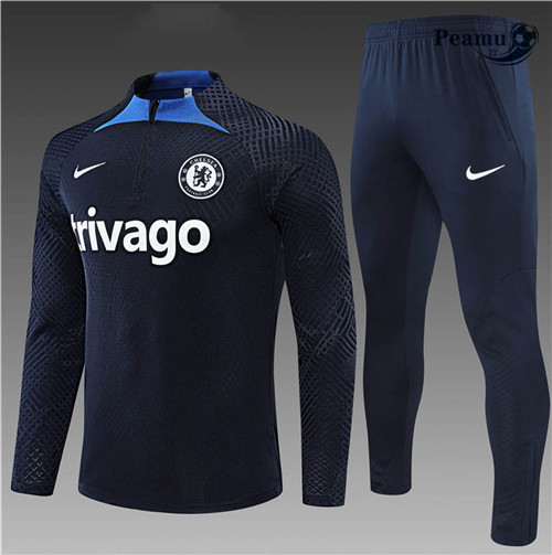 Tuta Calcio Bambino Player Chelsea Noir 2022-2023 I1183