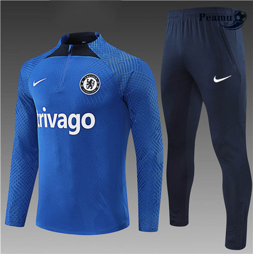 Tuta Calcio Bambino Player Chelsea Bleu/Noir 2022-2023 I1184