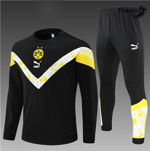 Tuta Calcio Bambino Dortmund Noir 2022-2023 I1187