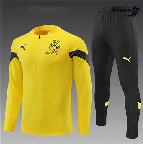 Tuta Calcio Bambino Dortmund Jaune/Noir 2022-2023 I1188