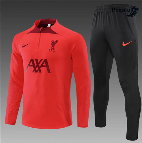 Tuta Calcio Bambino Liverpool Rouge/Noir 2022-2023 I1203