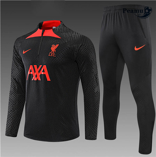 Tuta Calcio Bambino Player Liverpool Noir 2022-2023 I1206